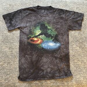 The mountain tie dye tee